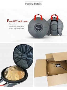 Raysen HP-M9C# Handpan C# Hijaz