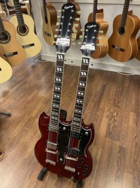 Epiphone SG Cherry Doubleneck