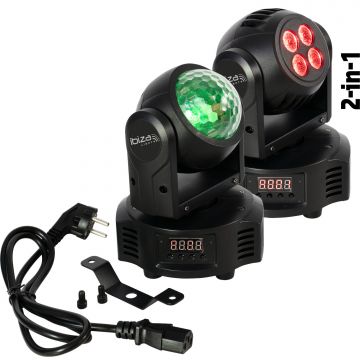 Ibiza Light MH-ASTRO-WASH 2in1 moving head