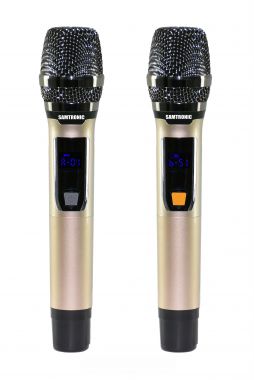 Samtronic karaoke Soundbar & kaksi langatonta mikrofonia
