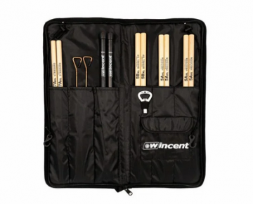 Wincent Black Nylon Stick Bag