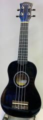 Ocean UK200BK Musta Sopraanoukulele